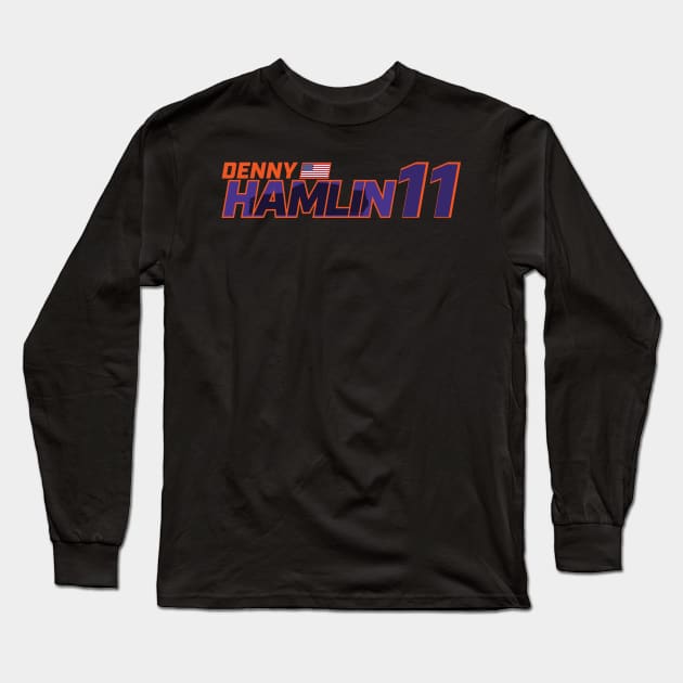 Denny Hamlin '23 Long Sleeve T-Shirt by SteamboatJoe